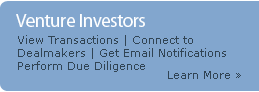 Venture Investors - Find Startup Company Information